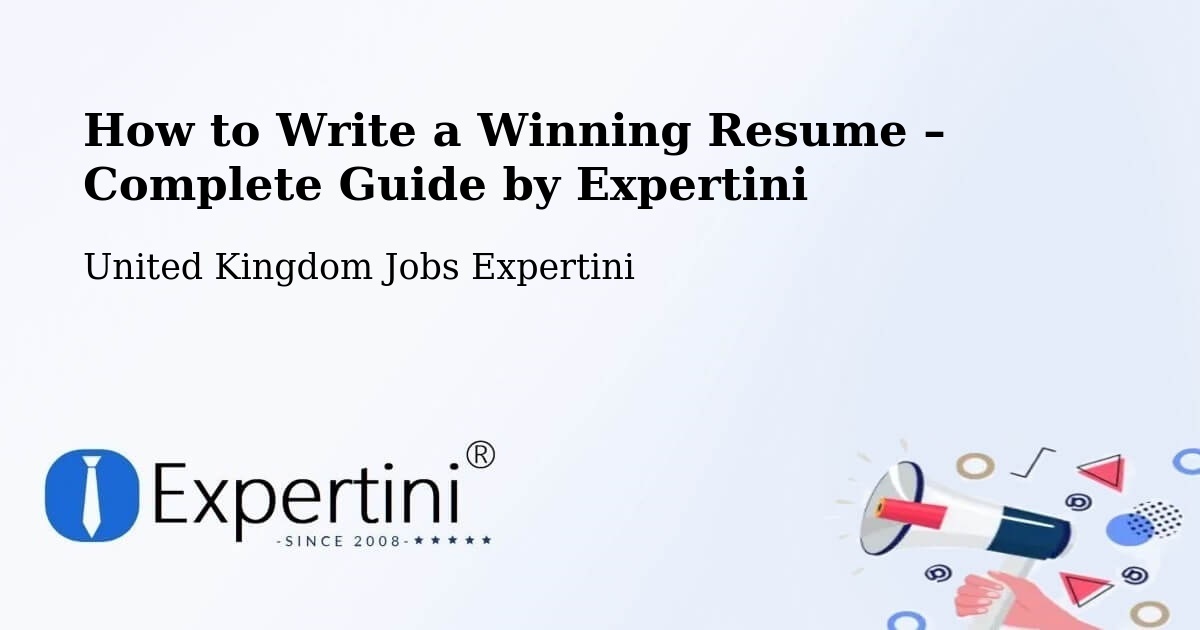 Resume Writing Guide for Job Seekers – Stanley - Stanley, United Kingdom Jobs Expertini